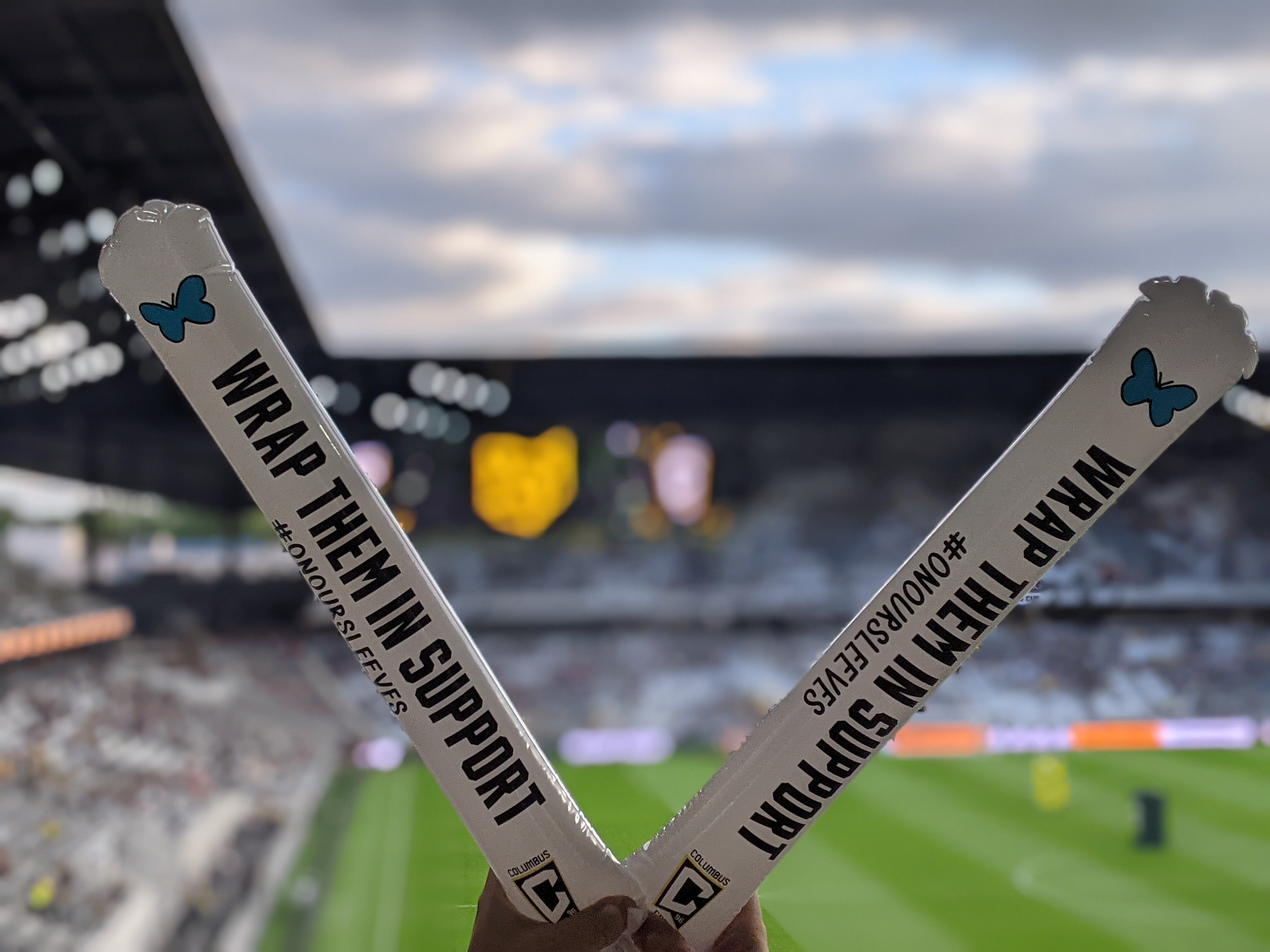 Childhood Mental Health: Columbus Crew attempts to break scarf world record