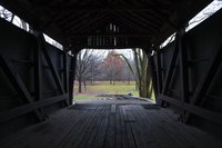 Zeller-Smith_Reflection of Pickerington's Arboretum from  Cov. Bridge.jpg